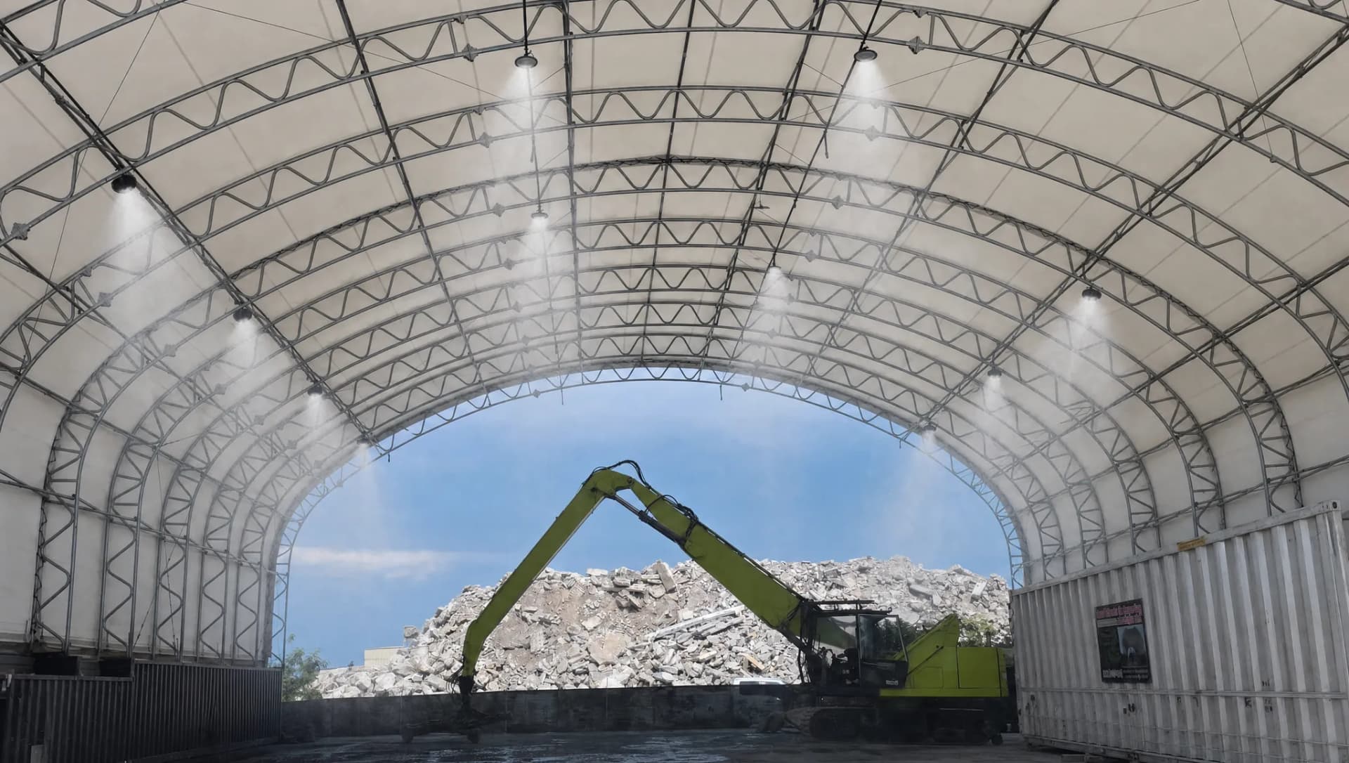 Dump your load, dust free